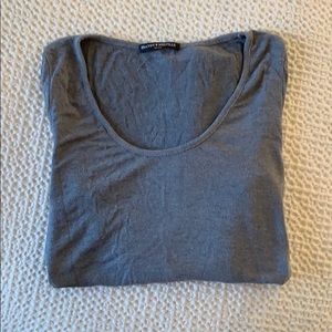 Brandy Melville scoop neck long sleeve
